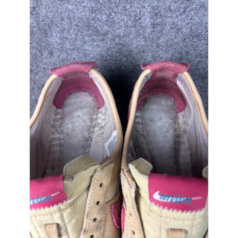 Nike Cortez SP Union LA Sesame Mens 10.5 Tan Pink Canvas Suede DR1413-200
